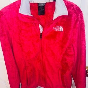 North face fur jacket